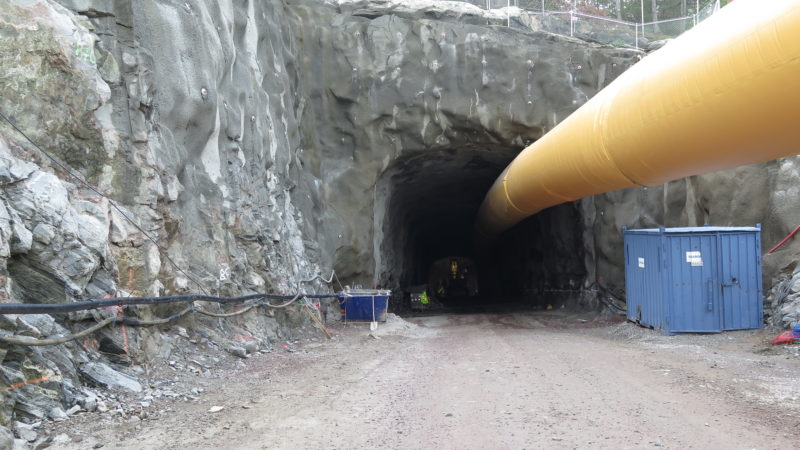 Arbete i tunnel - BESAB